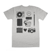 Blackwing Doodle Shirt - Grey - Back View